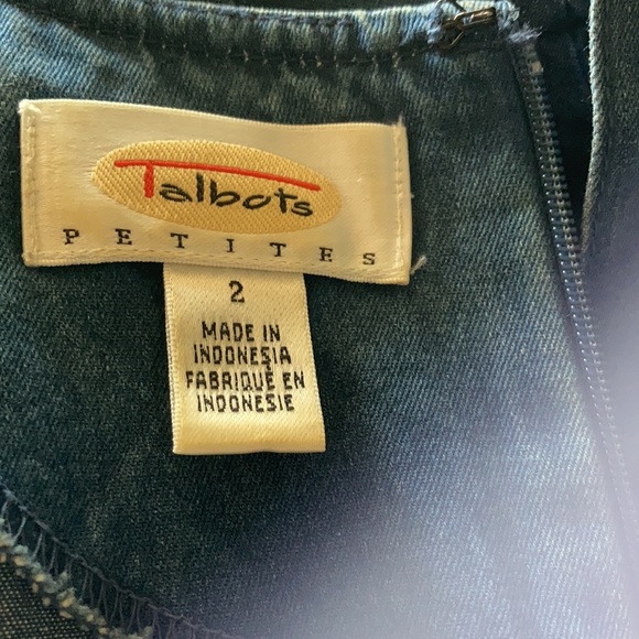 Talbots denim boho dress - Picture 5 of 6